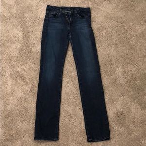 7 For All Mankind Kimmie Straight Leg Size 28
